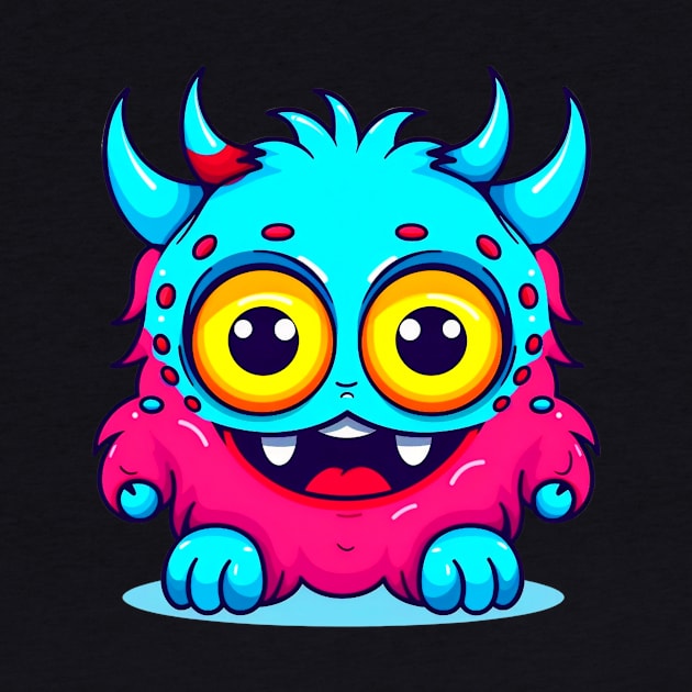 Cartoon Monster by unrefinedgraphics